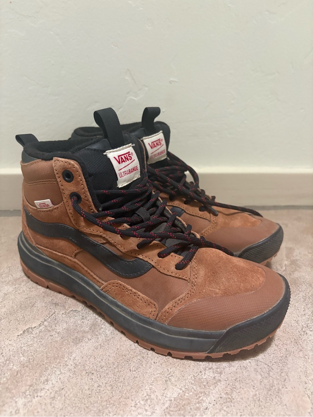 Vans UltraRange Hi MTE Brown with Black Trim